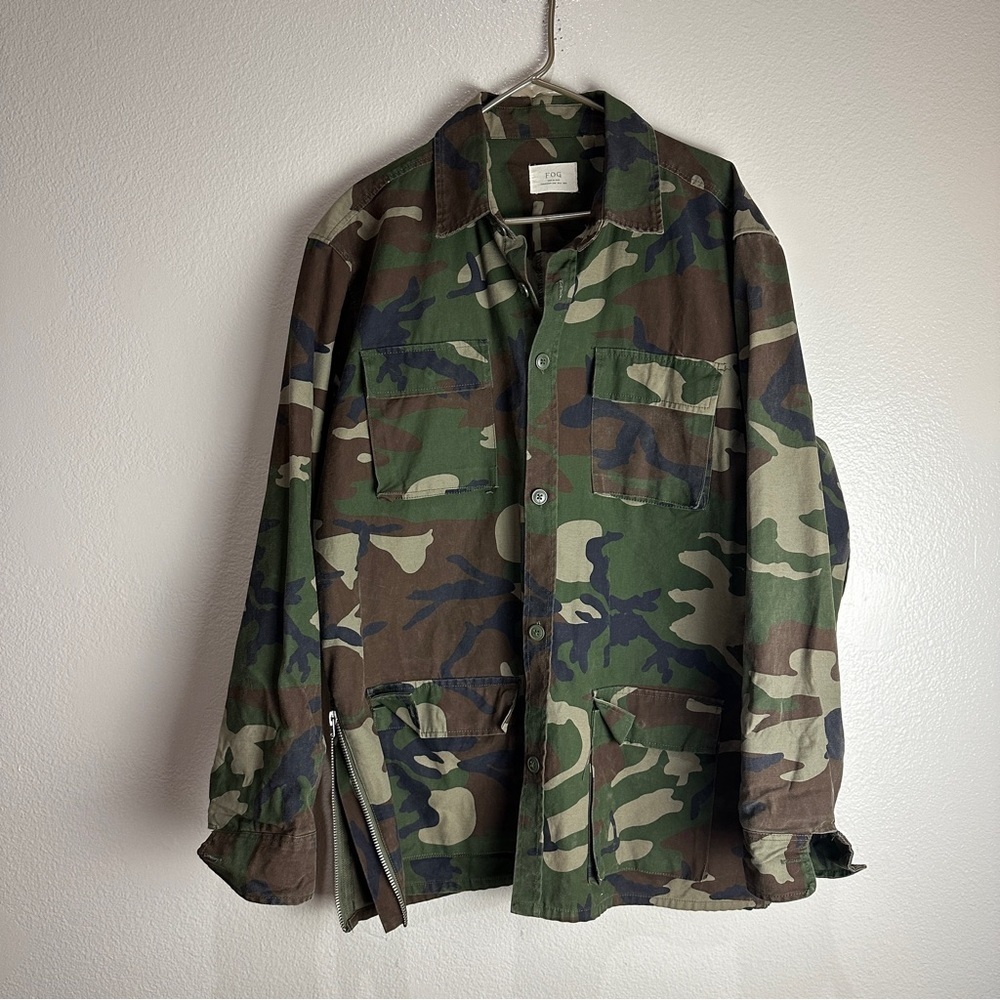 Fog Fear Of God Collection One Vintage Woodland Coat Jacket Size XL